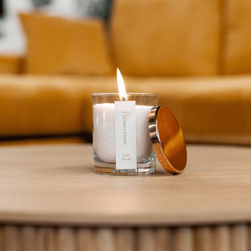 Powdered Candle in Glass  Breeze 160g