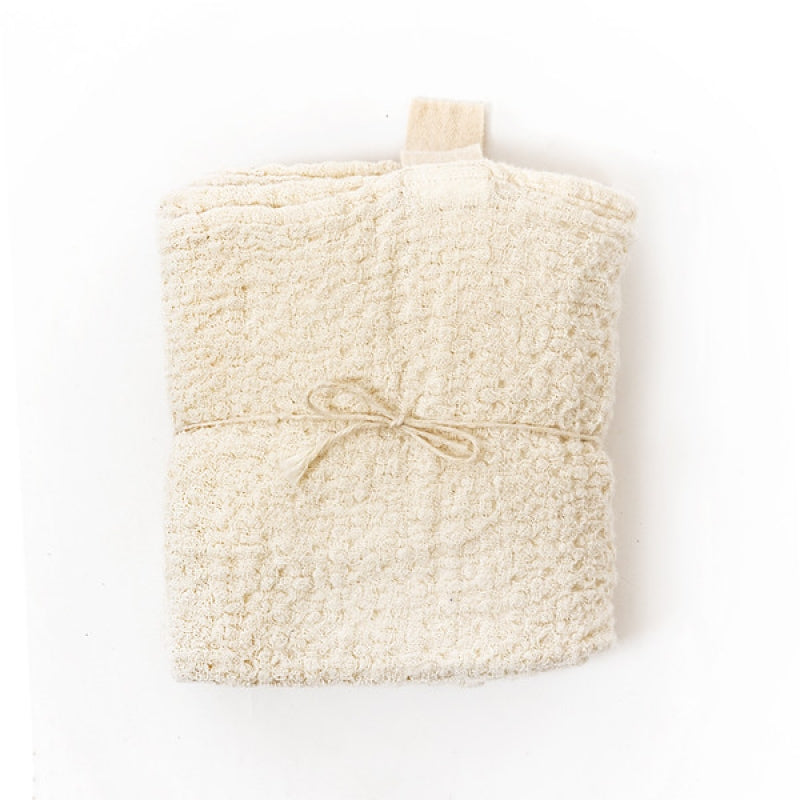 Big Linen Towel | Textured White